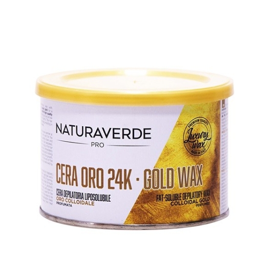 Naturaverde Pro Oro 24K Cera Depilatoria Liposolubile 400ML