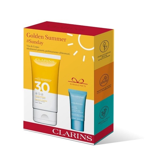 Clarins Golden Summer Crème Solaire SPF30 150 ml Kit 2