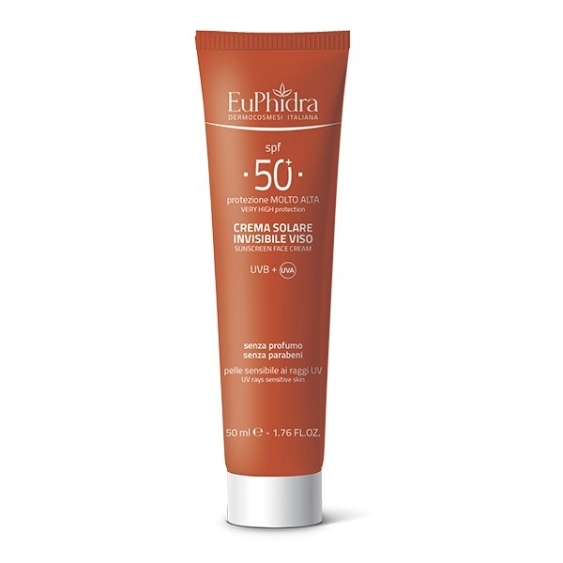 Euphidra Kaleido UV System Crema Solare Invisibile Viso SPF 50+ 50ML