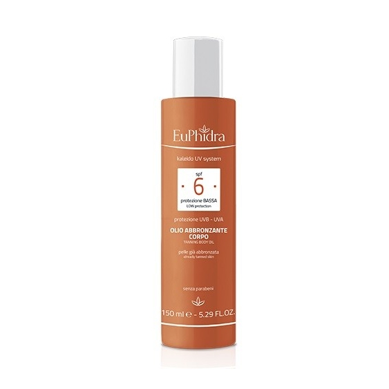 Euphidra Kaleido UV System Olio Abbronzante Corpo SPF 6 150ML