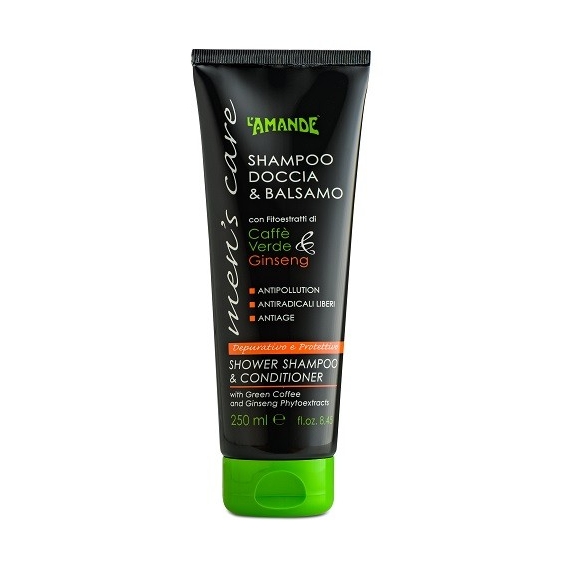 L'Amande Men's Care Shampoo Doccia & Balsamo 250ML