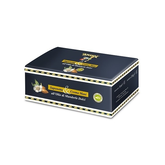 L'Amande Saponetta & Crema Mani Mandorle Dolci Cofanetto