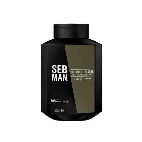 Sebastian Seb Man The Multi-Tasker Detergente Capelli, Barba e Corpo 250ML