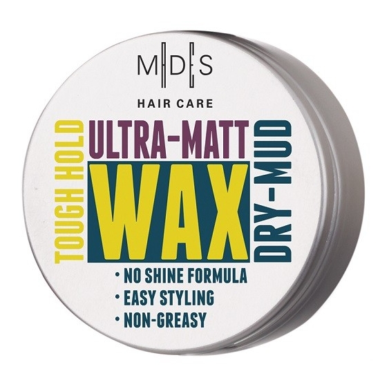 Mades Cosmetics Hair Care Styling Dry-Mud Ultra-Matt Wax 75ML