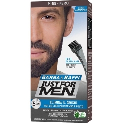 Just For Men Barba & Baffi Gel Colorante M55 Nero