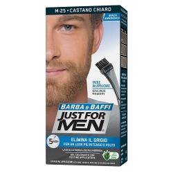 Just For Men Barba & Baffi Gel Colorante M25 Castano Chiaro