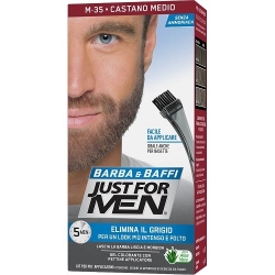 Just For Men Barba & Baffi Gel Colorante M35 Castano Medio