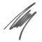 Lancome Le Stylo Waterproof - 01 Noir Onyx Metallic