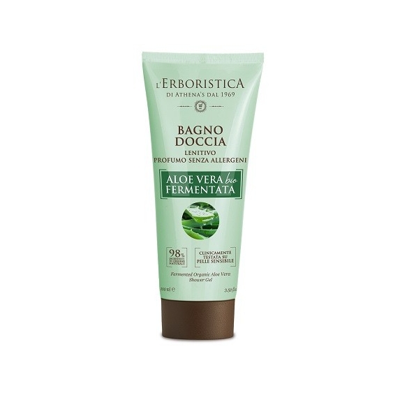 Athena's L'Erboristica Aloe Vera Bio Fermentata Bagno Doccia 100ML