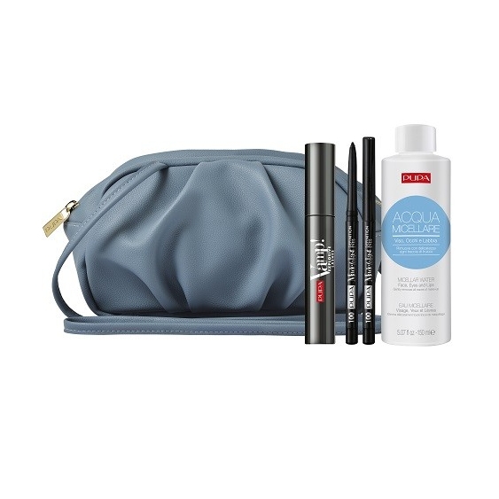Pupa Kit Mascara Vamp! Explosive Lashes & Made to Last Definition Eyes & Acqua Micellare