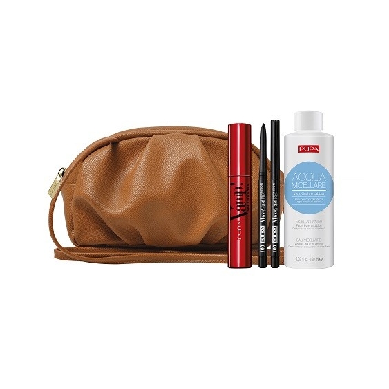 Pupa Kit Mascara Vamp! Sexy Lashes & Made to Last Definition Eyes & Acqua Micellare