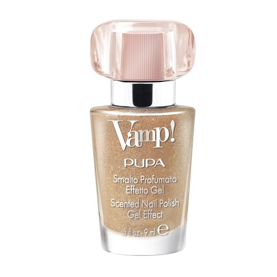 Pupa Vamp! Smalto Profumato Effetto Gel Sparkling Edition - 117 Bright Nude