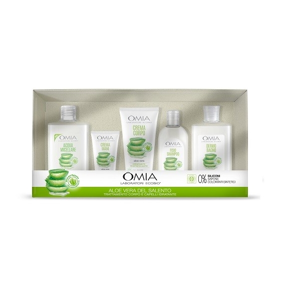 Omia Trattamento Corpo e Capelli Idratante all'Aloe Vera Cofanetto