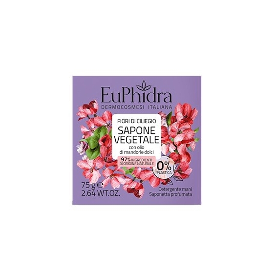 Euphidra Fiori di Ciliegio Sapone Vegetale 75GR