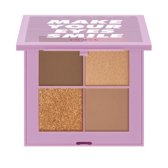 Pupa Make Your Eyes Smile Palette 01 Smile in Brown