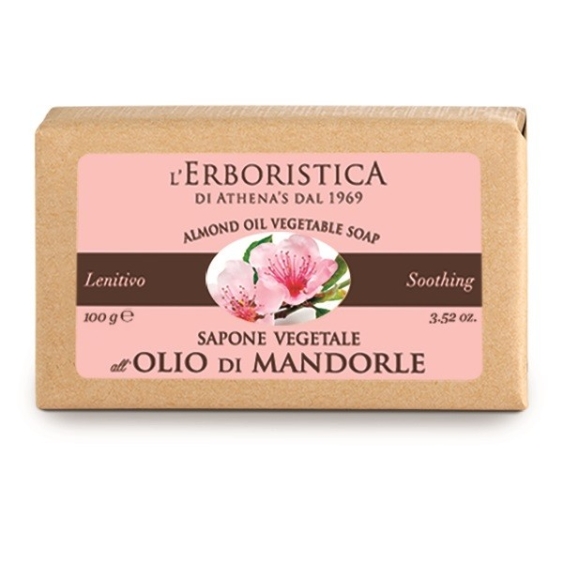 Athena's Sapone Vegetale all'Olio di Mandorle 100G
