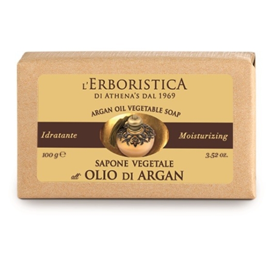 Athena's Sapone Vegetale all'Olio di Argan Bio 100G