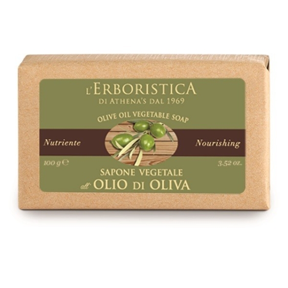 Athena's Sapone vegetale all'Olio di Oliva 100G