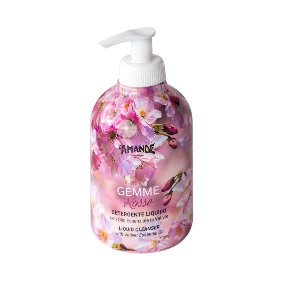 L'Amande Gemme Rosse Detergente Liquido Mani e Corpo 300ML