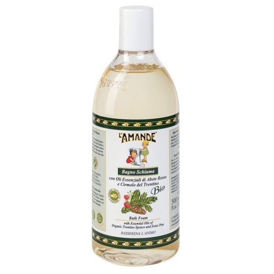 L'Amande Abete Rosso e Cirmolo Trentino Bagno Schiuma 500ML