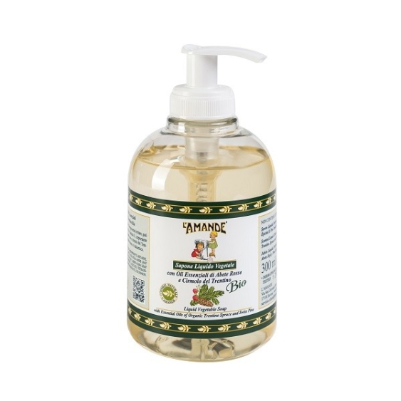 L'Amande Abete Rosso/Cirmolo Trentino Sapone Liquido 300ML