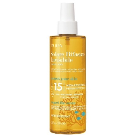 Pupa Solare Bifasico Invisibile SPF15 200ML