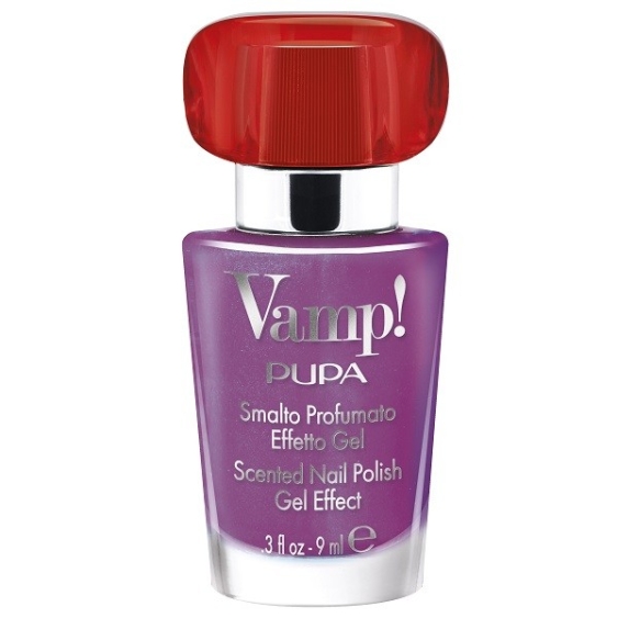 Pupa Vamp! Smalto Profumato Effetto Gel Rosso - 215 Vibrant Violet