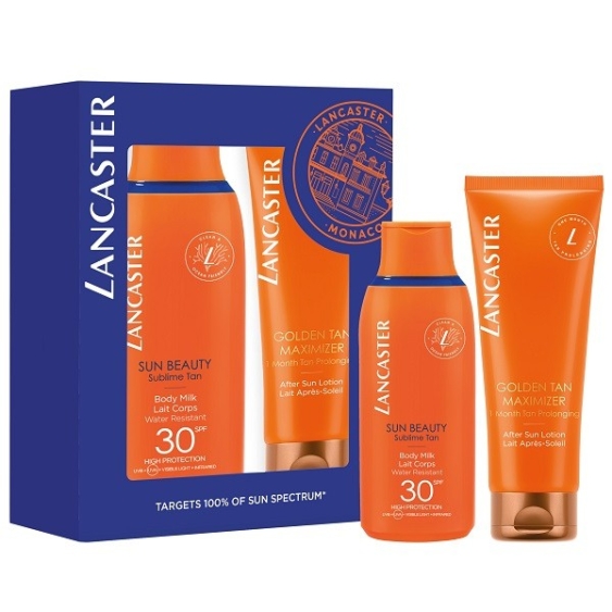 Lancaster Sun Care Sun Body SPF30 + Tan Maximizer Kit