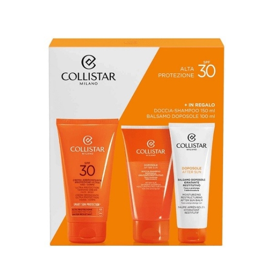 Collistar Crema Abbronzante Protezione Ultra SPF30 Kit