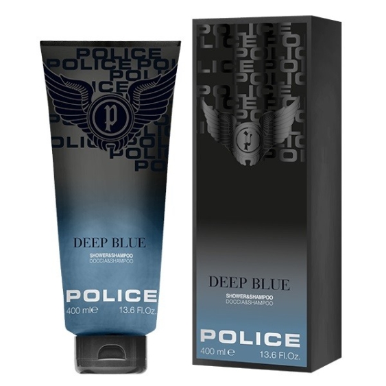 Police Deep Blue Shower & Shampoo 400ML