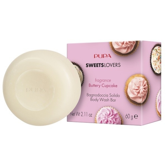 Pupa Sweets Lovers Buttery Cupcake Bagnodoccia Solido 60G