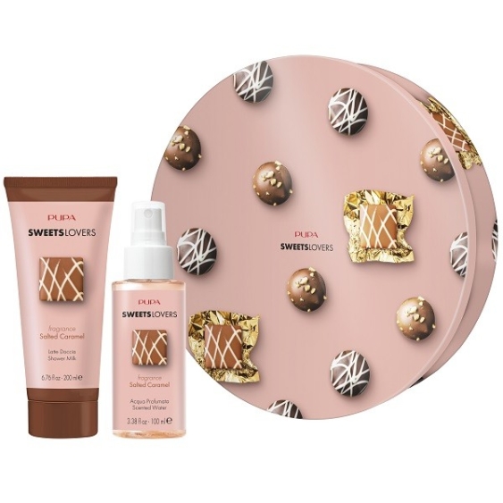 Pupa Sweets Lovers Salted Caramel Latte Doccia e Acqua Profumata Kit