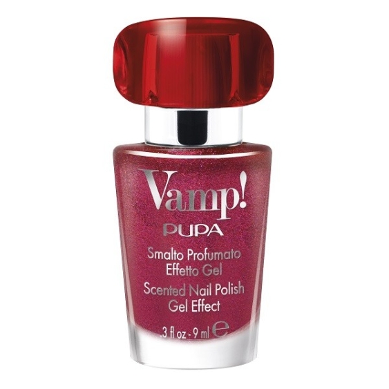 Pupa Pupa Vamp! Smalto Profumato Effetto Gel Natale - 218 Vibant Ruby