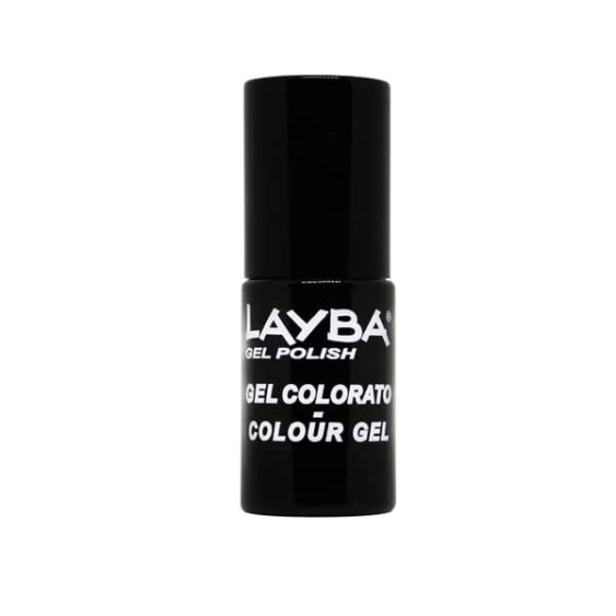 Layla Layba Gel Polish Smalto Semipermanente - 672 Rouge Noir