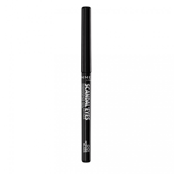 Rimmel Scandal'Eyes Exaggerate Matita Occhi Automatica Waterproof - 001 Intense Black
