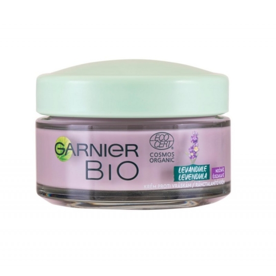 Garnier Bio Crema Notte Anti-Rughe Con Lavanda Rigenerante 50 ml