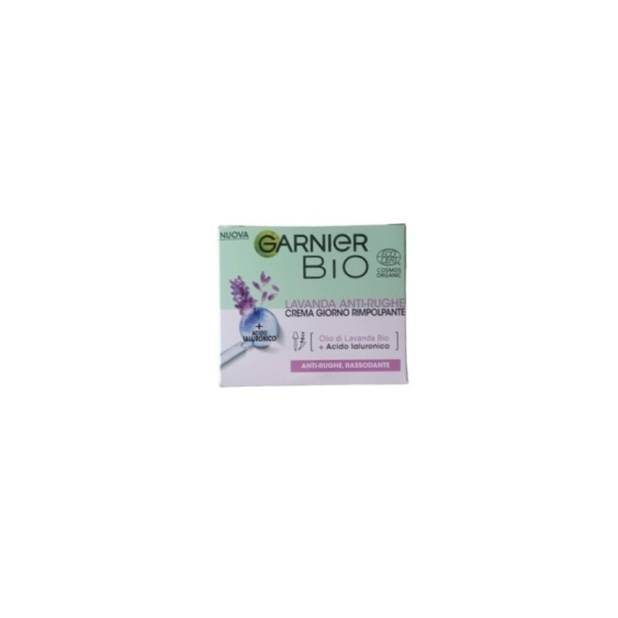 Garnier Bio Crema Giorno Anti-Rughe Con Lavanda Rigenerante 50 ml