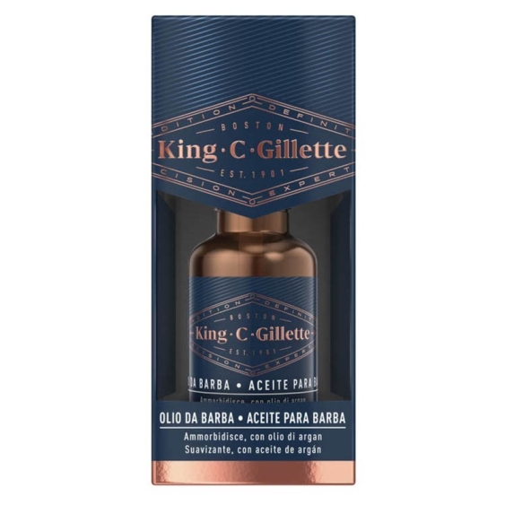 Gillette King C. Gillette Olio Da Barba 30 ml