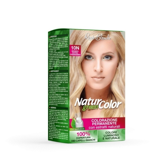 Renee Blanche Natur Color Green Colorazione Permanente Naturale 10N Biondo Extra Chiarissimo