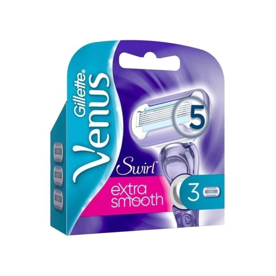 Gillette Venus Swirl Lame Di Ricambio Per Rasoio Da Donna 3 Pezzi