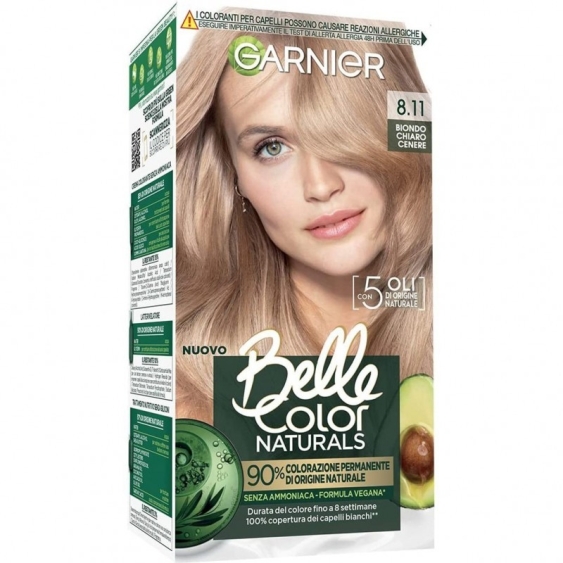 Garnier Belle Color Naturals 8.11 Biondo Chiaro Cenere