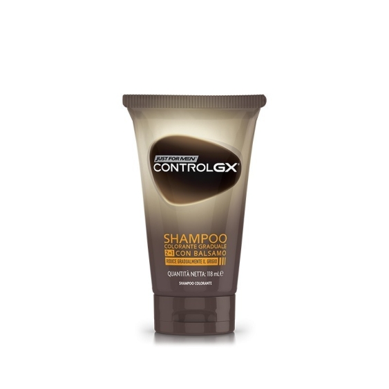 Just For Men Control Gx 2-In-1 Shampoo Colorante Graduale Con Balsamo 118 ml