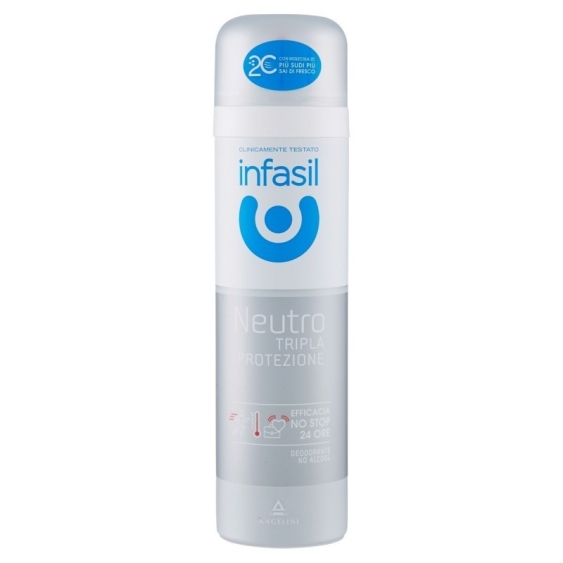Infasil Neutro Tripla Protezione Deodorante Spray 150 ML
