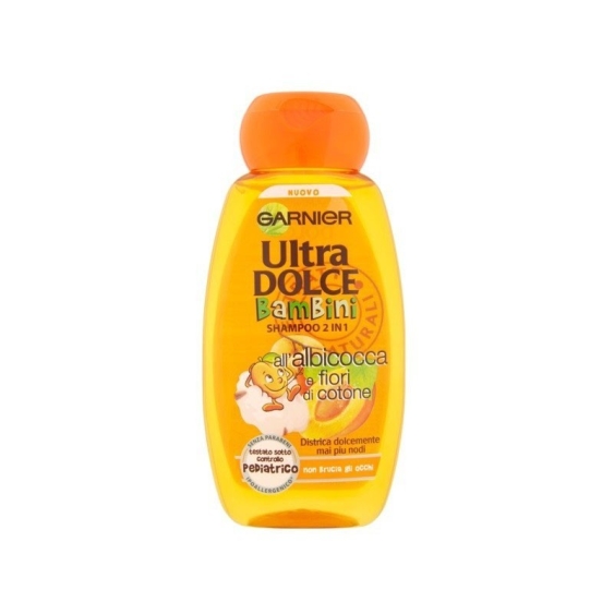 Garnier Ultra Dolce Bambini Shampoo 2in1 Albicocca E Fiori Di Cotone 300 ml