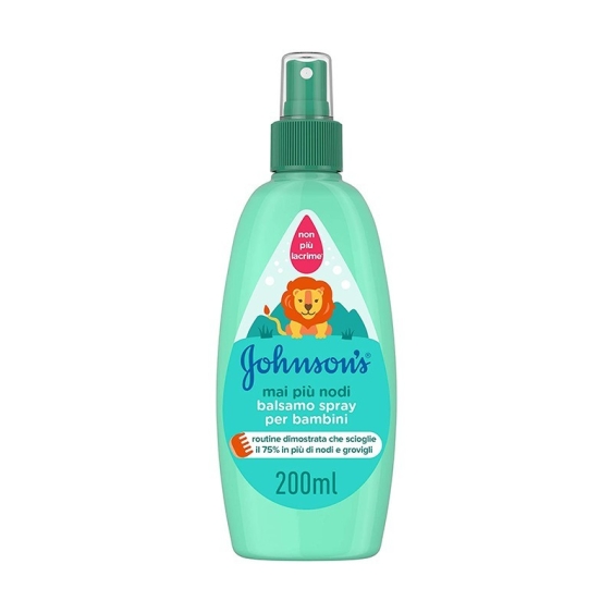 Johnson & Johnson Mai Più Nodi Balsamo Spray Per Bambini 200 ml