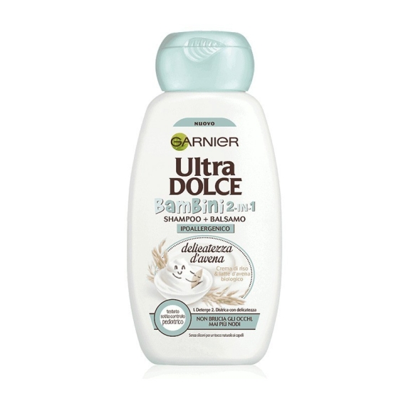 Garnier Ultra Dolce Bambini Delicatezza d'Avena Shampoo e Balsamo 2 in 1 300 ml