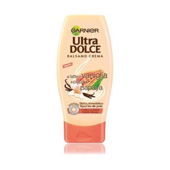 Garnier Ultra Dolce Balsamo Crema Latte di Vaniglia e Polpa di Papaya 250 ml