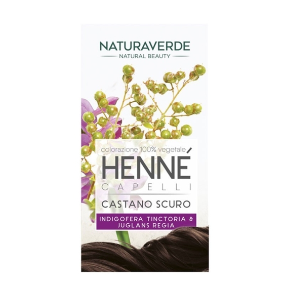 Naturaverde Henné Capelli - Colorazione Castano Scuro