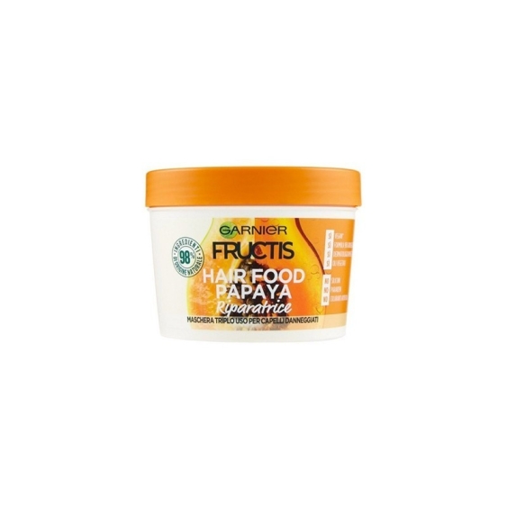 Garnier Fructis Hair Food Papaya Riparatrice Maschera Triplo Uso 390 ml