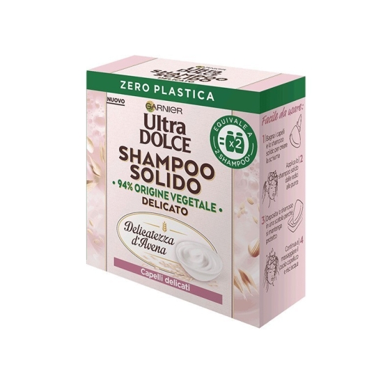 Garnier Ultra Dolce Shampoo Solido Delicatezza D'Avena 60 gr